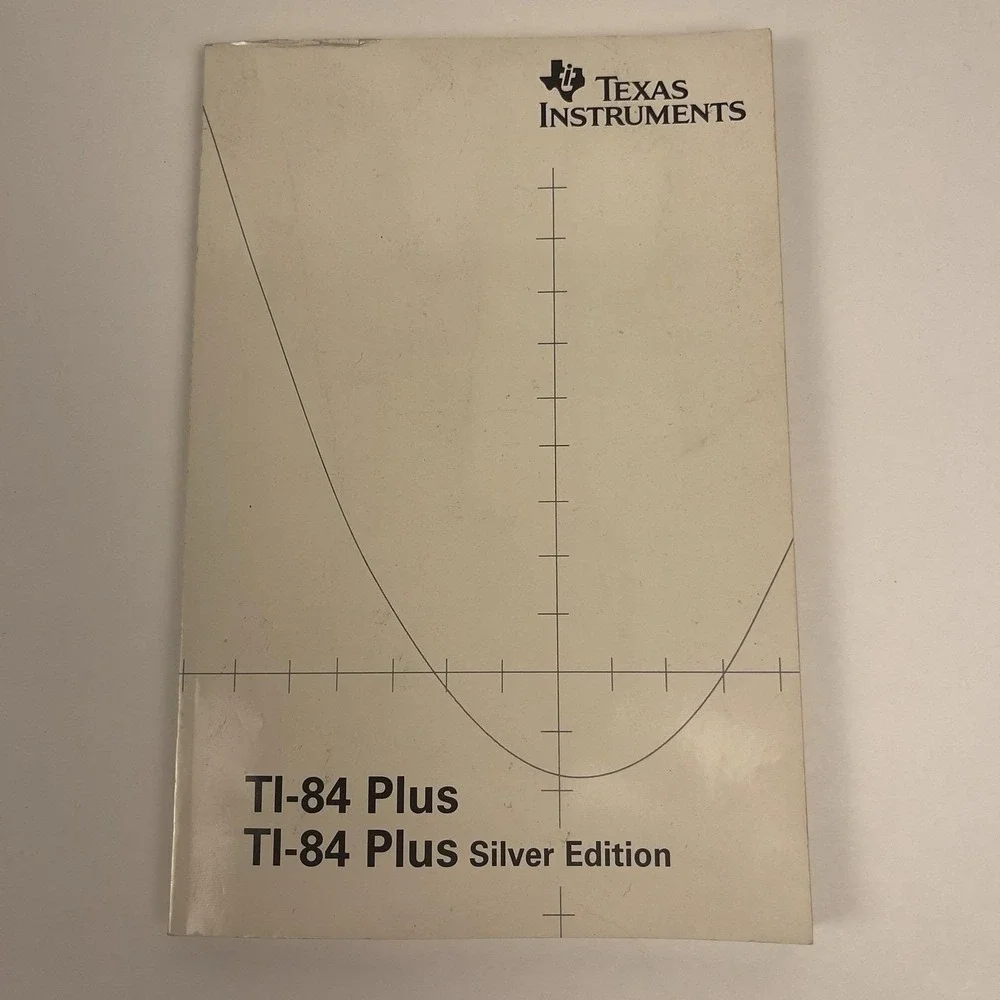 Texas Instruments TI-84 Plus Silver Edition Graphing Calculator Manual Guide